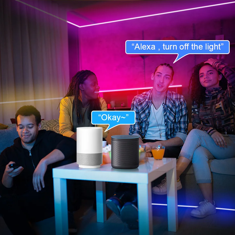 LED Neon Strip Lights 220V Waterproof White Red Single Color Silicone Tape Tuya Wifi/Bluetooth/Remote Control With EU Plug 750W