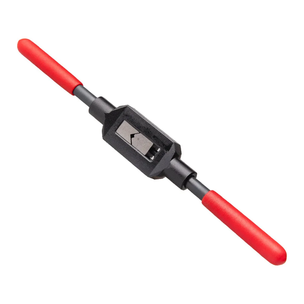 

Heavy Duty Tap Wrench Red Adjustable Tapping Socket Tool with Long Service Life for Repairing and Woodworking Applications