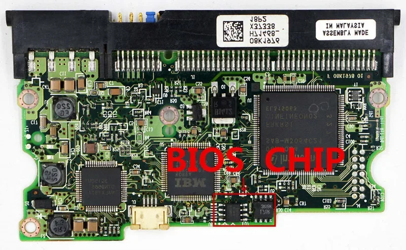 HDD PCB Logic Board / F 08K1978 01, B 08K1978 01 / Master-Control-Chip: 08K1054