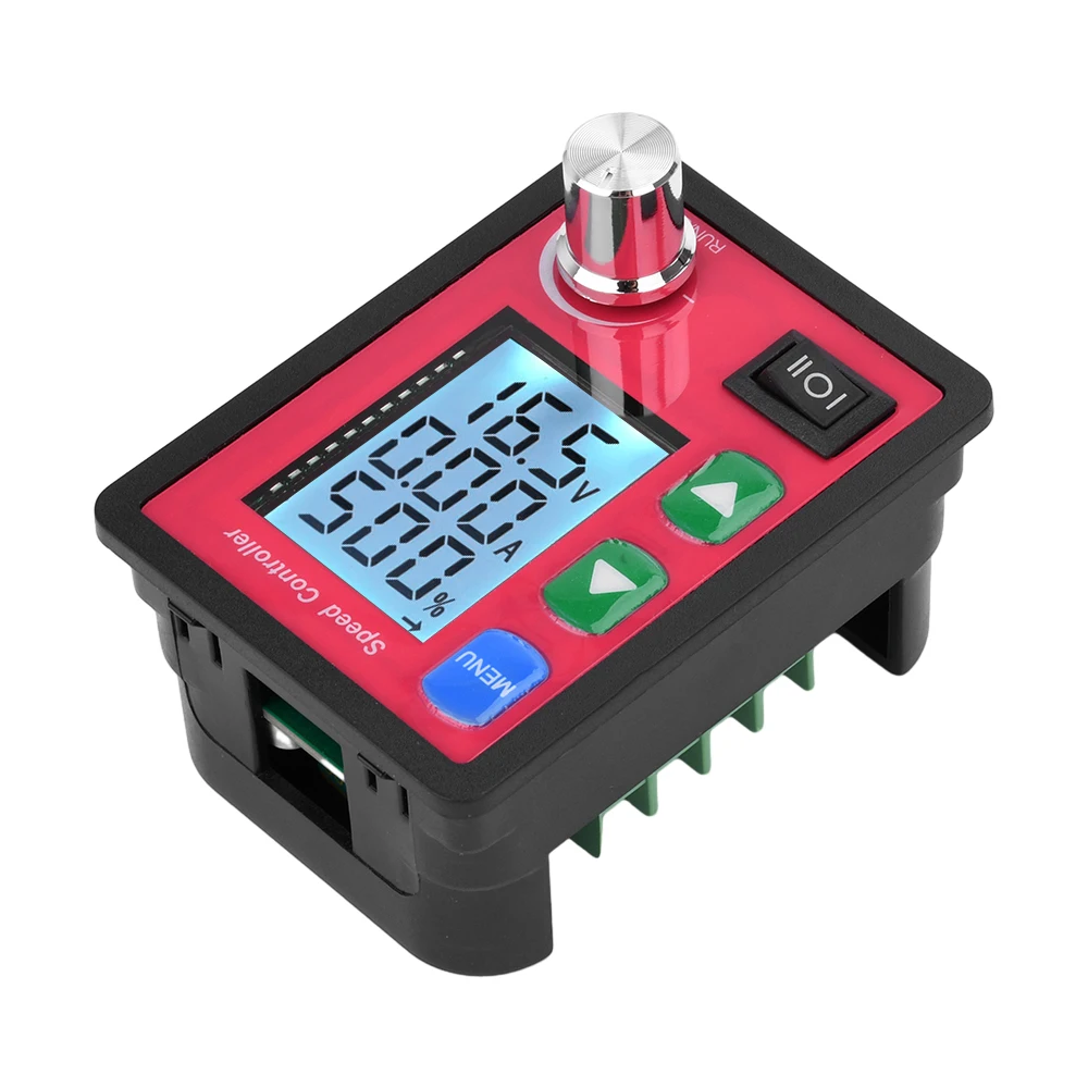 DC6-55V 15A PWM Wireless Remote Control Intelligent DC Brush Motor Speed Controller Forward Reverse adjustable