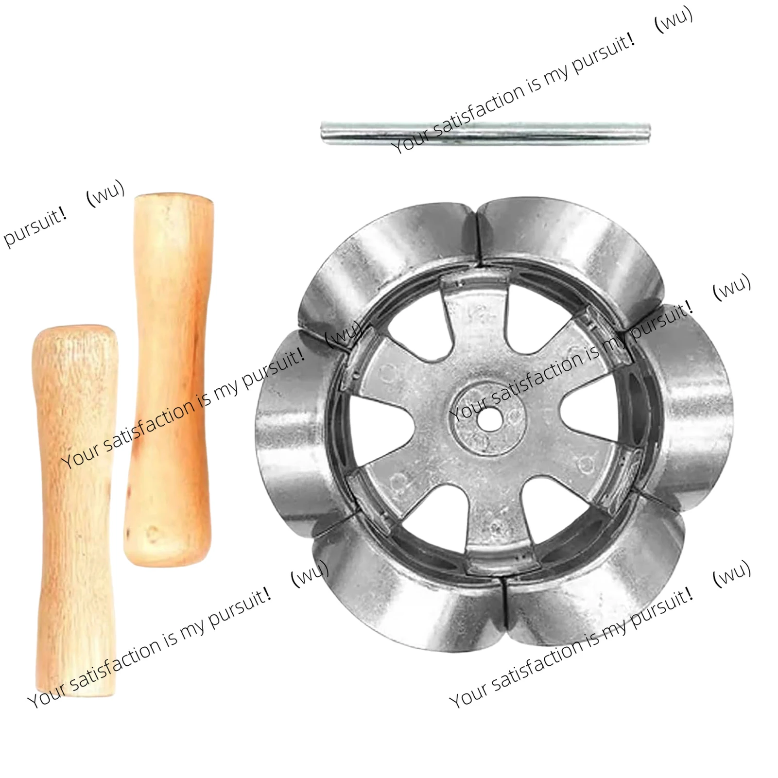 

Revolving Donut Cutter One Row Food Safe Quick Dough Baking Roller Convenient Donut Maker for Bakeries Home Baking Accessories