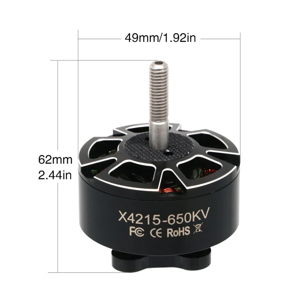 4 قطعة/الوحدة 4215 X4215 4214 400KV 650KV فرش السيارات ل 13 بوصة طائرة بدون طيار FPV طويلة المدى/سينيمي/سينليفتر FPV المحركات جزء