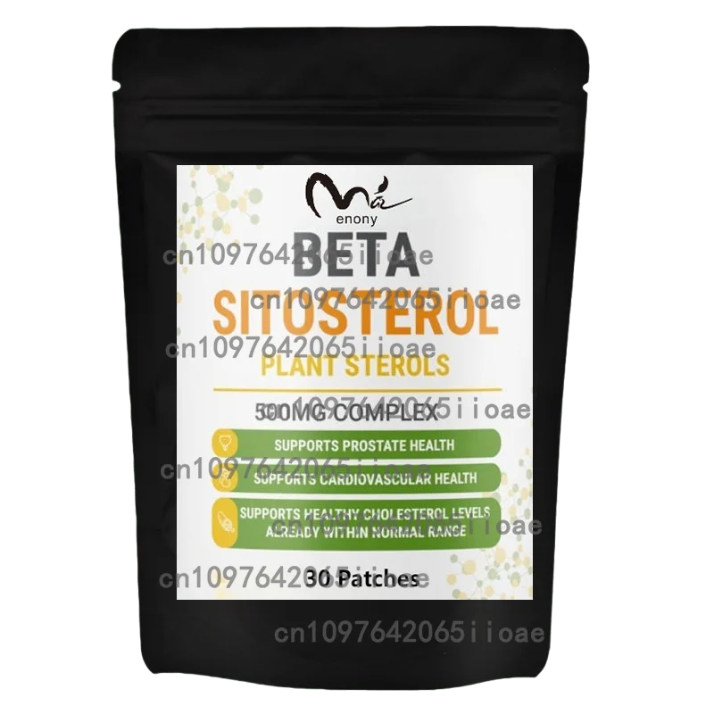 30-пластыри Комплекс стерилей растений с бета-ситостеролем, транспварные пластыри для поддержки простаты - здоровье простаты для мужчин