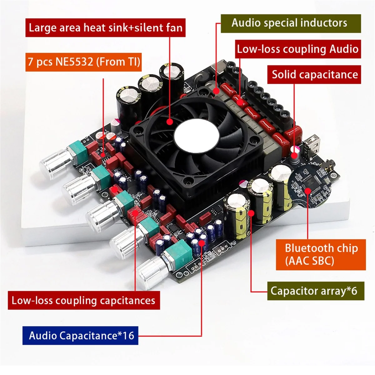 【Livraison Rapide】مضخم رقمي بلوتوث #2