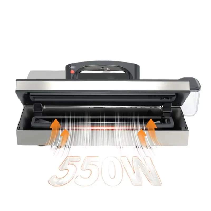 for VC2 40cm Vacuum Sealer Machine High Power Food Saver Packaging System Automatic Sealers for Kitchen Home Commercial Use