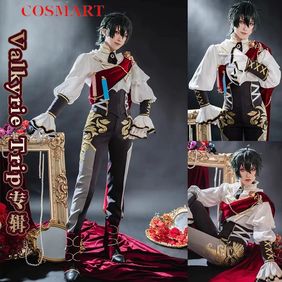 COSMART Ensemble Stars Valkyrie Trip Album Itsuki Shu/Kagehira Mika Game Suit Handsome Cosplay Costume Halloween Party Outfit