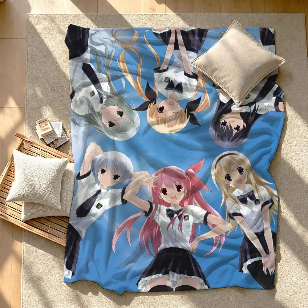 Chaos;Head Throw Short Plush Throw Blanket Soft Skin-Friendly Multi-Scene Home Office
