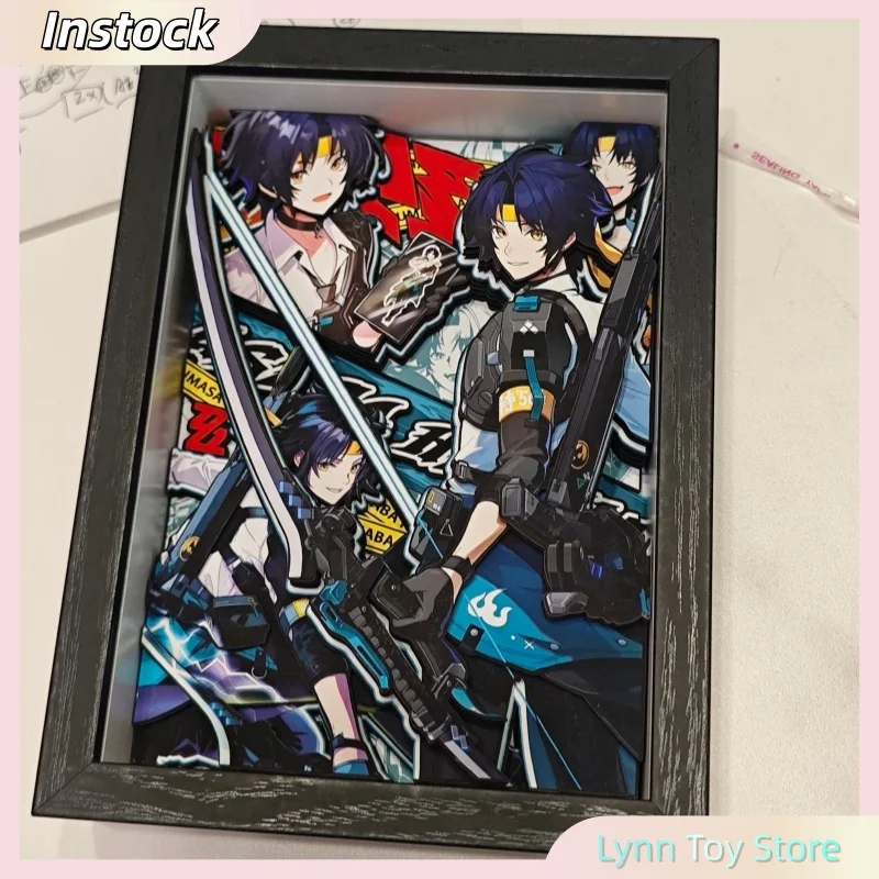 

ZZZ Mhy Game Zenless Zone Zero Character Ornaments - Eileen Hoshimi Miyabi Jane Doe Collectible Figure Frame Birthday Gift