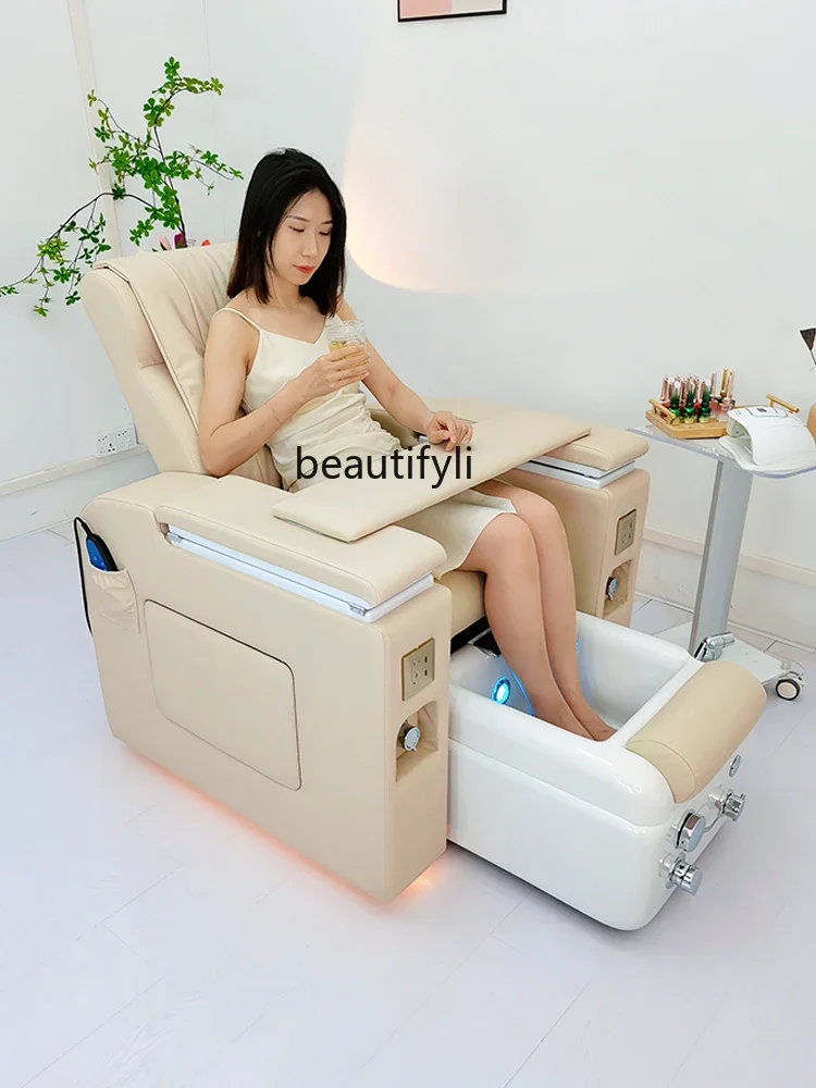 Manicure Couch Foot Chair Electric Eyelash-Beauty Sofa Recliner Foot Massage Foot Massage Bed