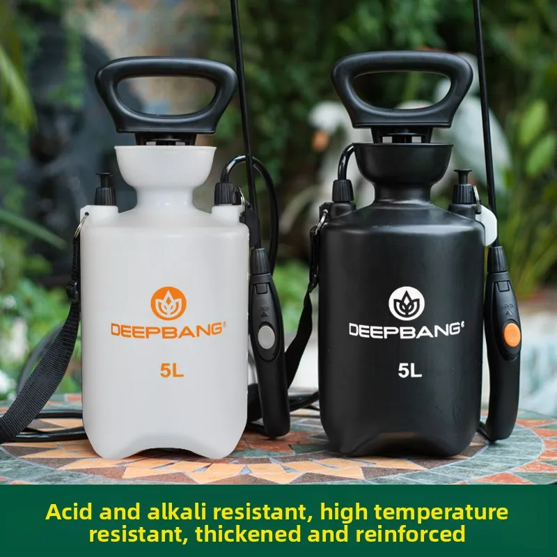 

5-литровый большой распылитель высокого давления, устойчивый к кислотам и щелочам, коррозионностойкая распылительная головка, для косметических средств, полива цветов, домашнего использования