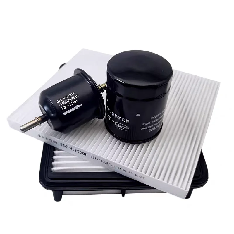 

2-4pcs Filter Set For JAC S3 REFINE 1.5L 1.6L Engine Cabin A/C Air Gas Fuel Oil Filter Kit Accessories Spare Parts 8114010U8520