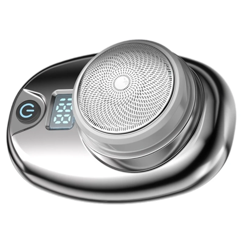 Travel Friendly จอแสดงผล LCD Beard Trimmer เครื่องโกนหนวดกันน้ำ USB ไฟฟ้า Trimmer