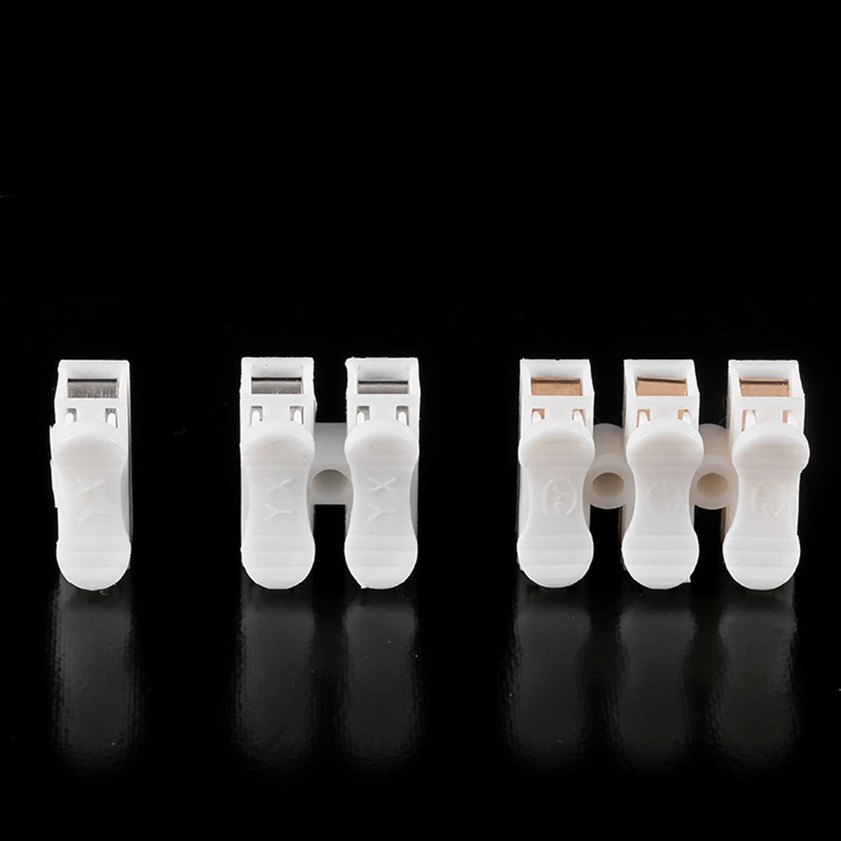 

3pcs Terminal Connectors Electrical Wire Connectors Push Type Spring Steel Core Flame Resistant Safe Wire for 1.5mm²