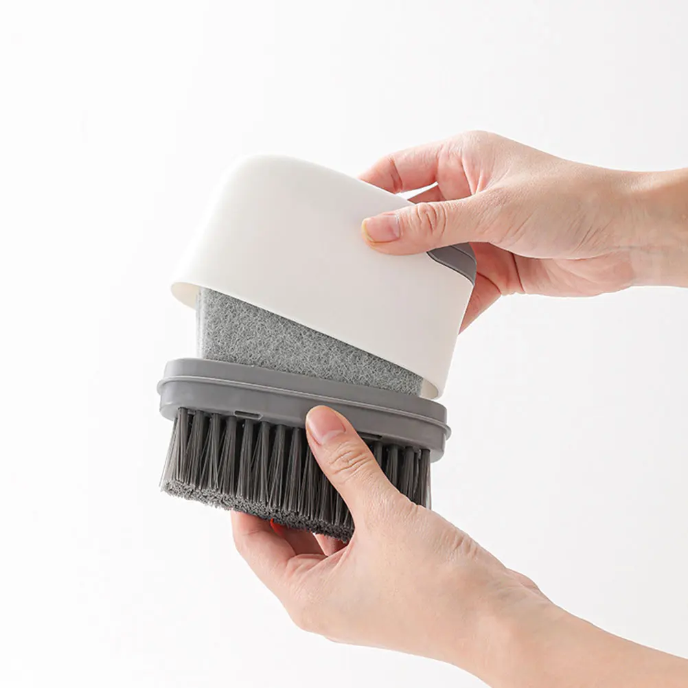 

2Pcs Cleaning Brush Groove Sliding Door Track Screen Brushes Grout Cleaner Multifunctional Use
