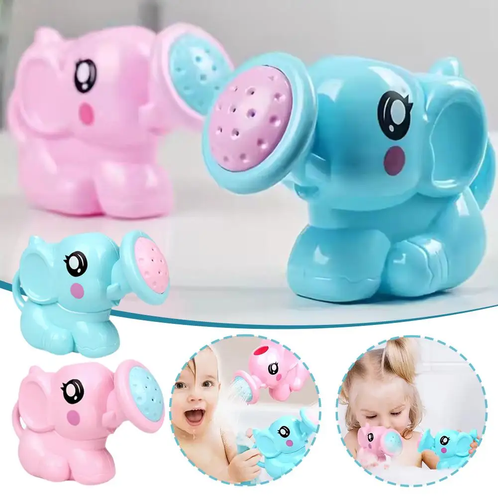 Pulvérisateur de bain éléphant mignon pour bébé, jouet de natation, matériel Kawaii, douche de sécurité mentale, Z0M2