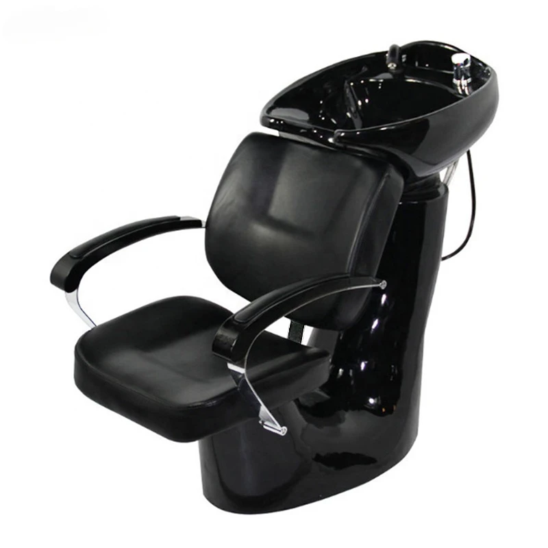 Wash Sink Shampoo Chair Ceramic Bowl