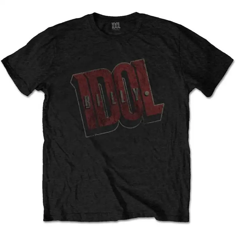 Billy Idol Vintage Logo Official Unisex T-Shirt