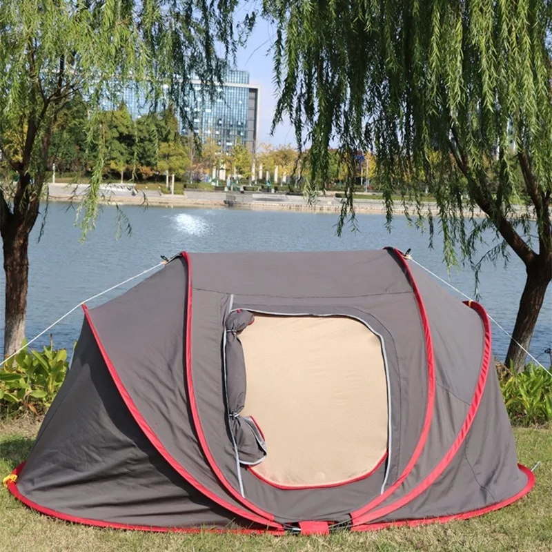 

Outdoor Tent Windproof and Rainproof Spring Outing Tent 1-second Quick Opening Hand-thrown Tent Fully Automatic Camping