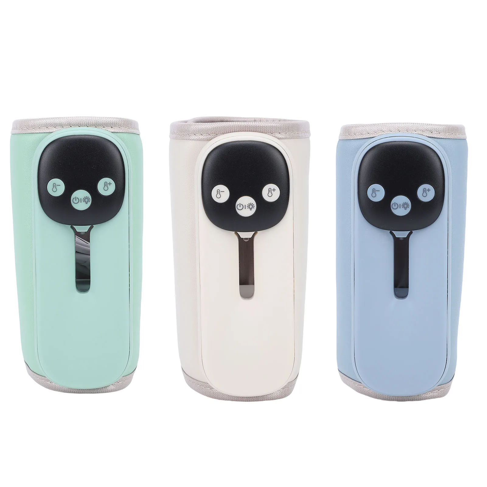 

Портативный подогреватель бутылочек, 11 настройков температуры, перезаряжаемый быстрый подогреватель молока с ночником, функция памяти, светодиодный дисплей