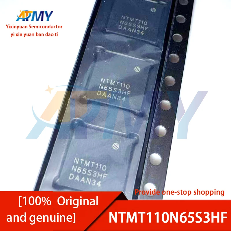 

2piece NTMT110N65S3HF PQFN-4 (8x8) 650V 30A Field-Effect Transistor (MOSFET)
