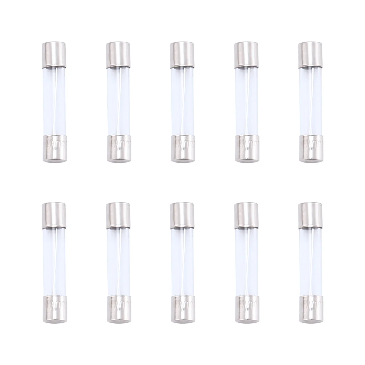 НОВЫЕ 10 шт. быстродействующие стеклянные трубчатые предохранители 6x30 мм, 250 В, 10 А