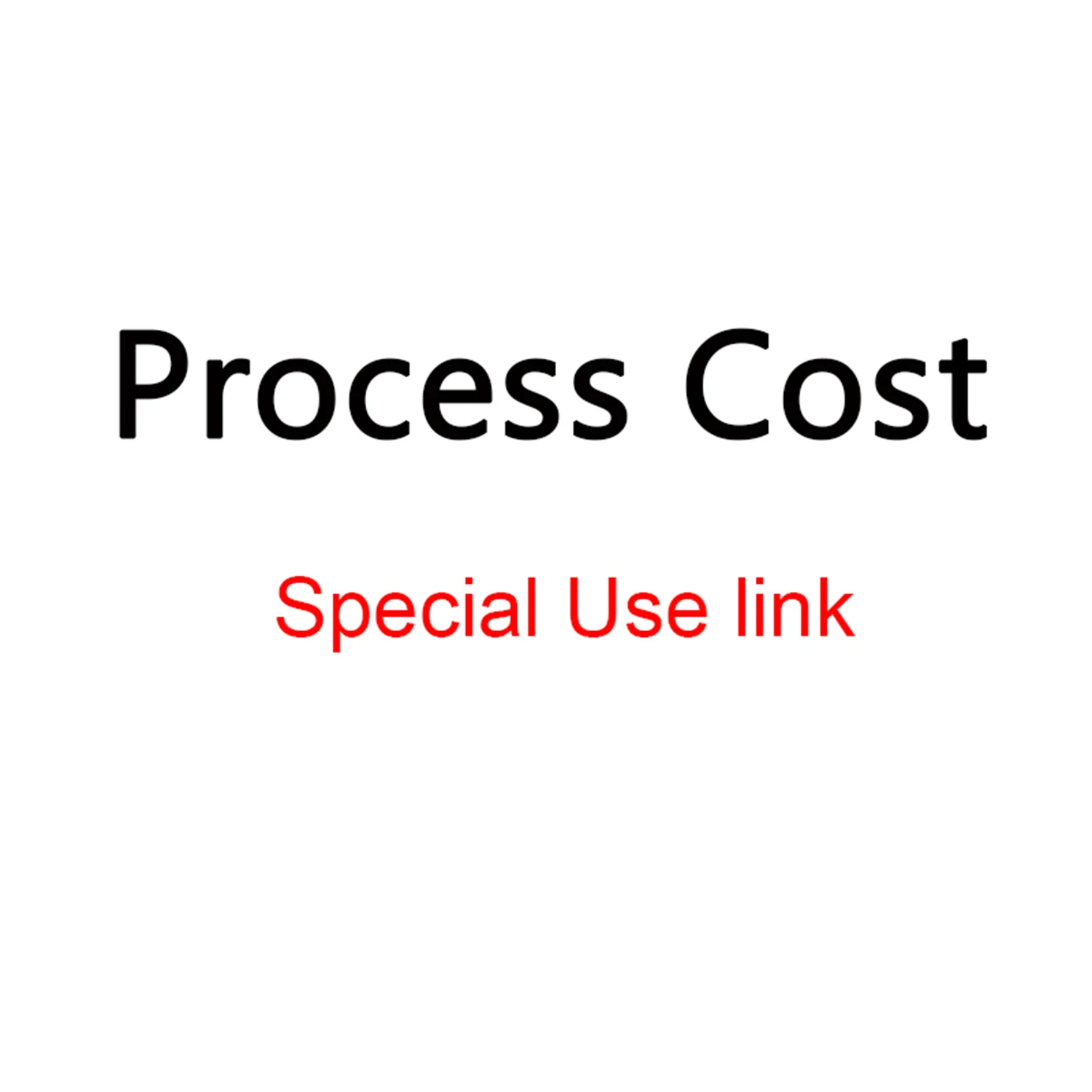 

Reissue, Make up the difference, Freight fee, Postage,Process cost——Special use link