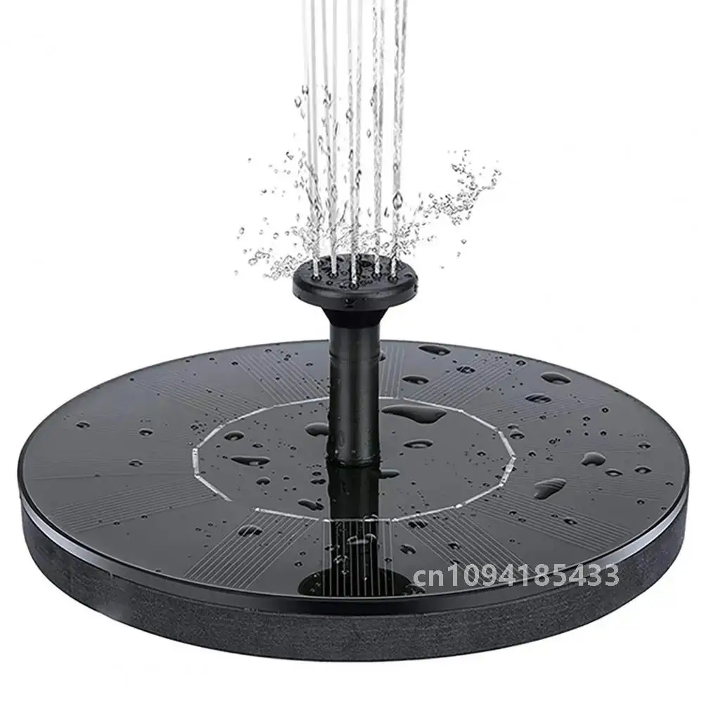 Yard Decoration Fountain High Efficiency Outdoor Solar Water Fountain with Auto On/off Feature Easy Installation Bird for Garden