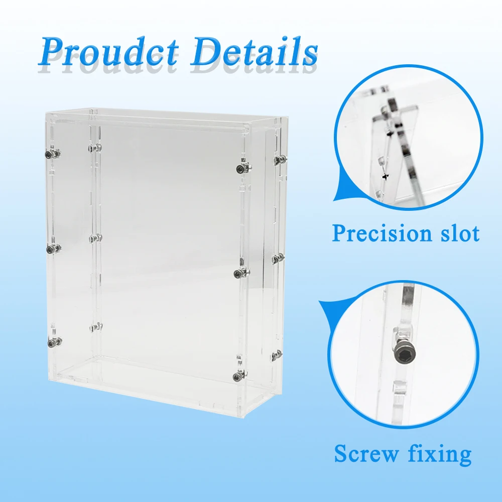 Bob Acryl 1/64 Modellauto-Vitrine für MINIGT RLC, transparente hochwertige Acrylbox /ohne Autos – Detail 19