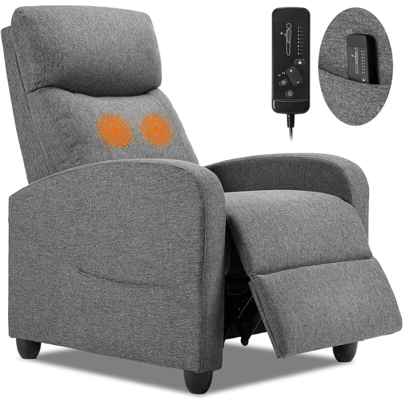 

Recliner Chair for Adults, Massage Reclining Chair for Living Room,Adjustable Modern Recliners Chair,Theater Seating Single Sofa