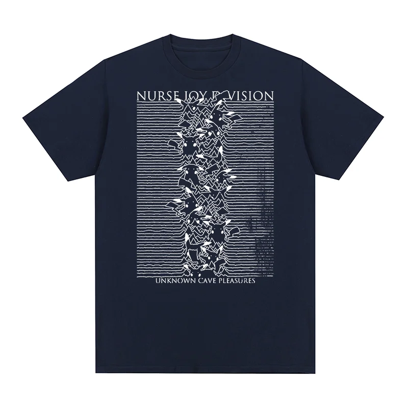 Joy Division Nurse Vintage T-shirt  Unknown Pleasures Harajuku Fashion Casual Cotton Men T Shirt New TEE TSHIRT Womens Tops