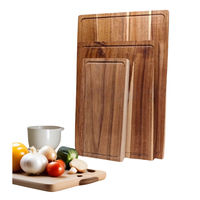 Acacia Wood Cutting Board Wooden Cutting Board with Juice Groove Durable Wooden Chopping Board for Kitchen for Meat Fruit Cheese