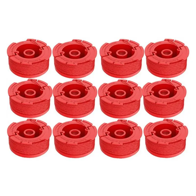HITL 12-Pack CMZST080/CMZST120SC Spool Nylon Trimmer Head Mowing Line for Mowers