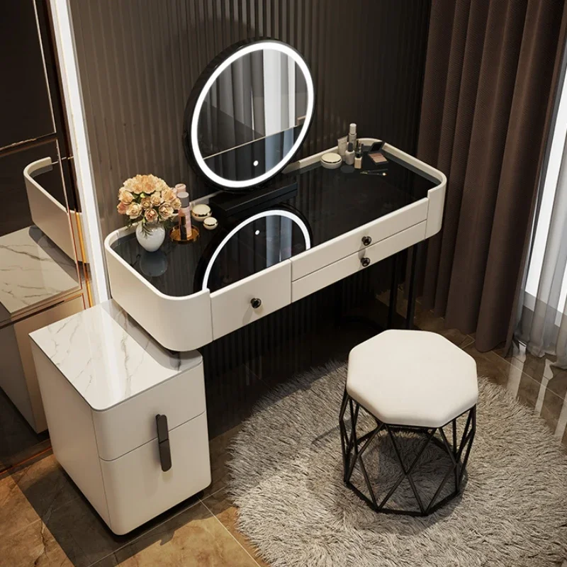 

Bedroom Organizer Hotel Furniture Makeup Table Chair Luxury Dressing Woman Minimalist Vanity Desk Tocadores Bedside Dresser