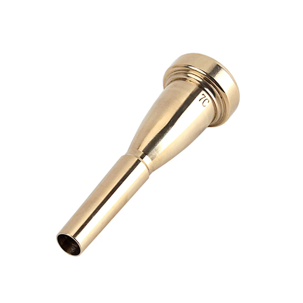 

Professional Trumpet Mouthpiece 7C Gold Plated Metal Shape Mouthpiece 7C Mouthpiece Gold Plated Mouthpiece