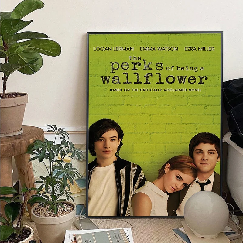 Film The Perks Of Being A Wallflower Prhonneur and Posters, Wall Art, Retro Posters for Home, Nordic Home Decor, Good Quality