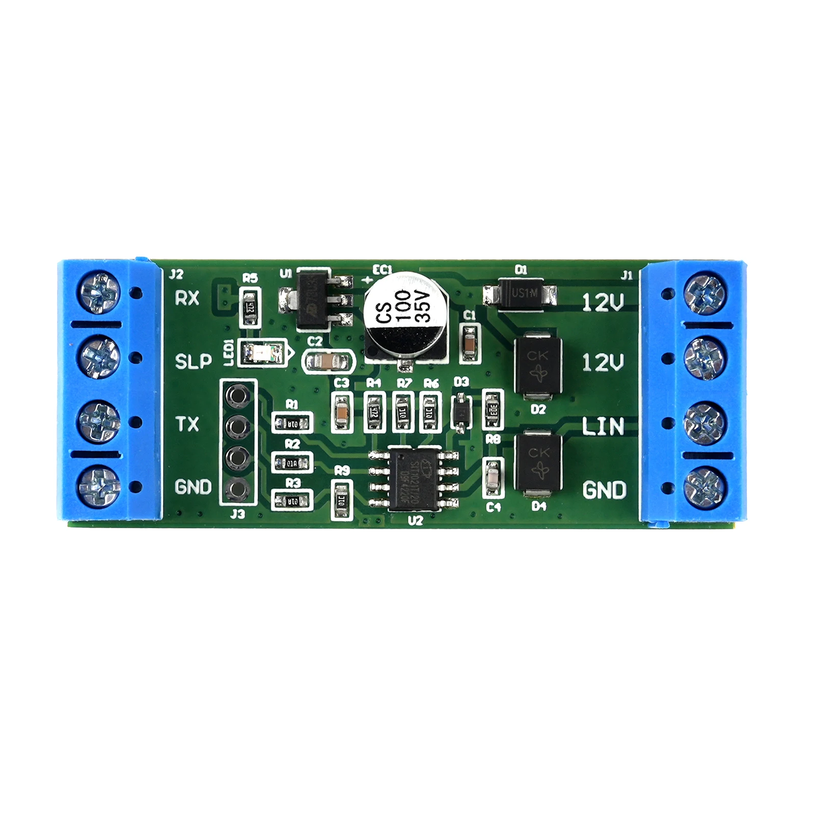 UART to LIN Bus Converter Module 3.3V 5V MCU Compatible for Automotive Diagnostics and Embedded Systems TTL Serial Interface