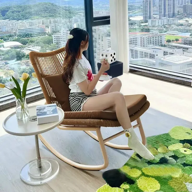 

Стулья-подставки в стиле пола, роскошный скандинавский дизайн, удобные кресла-качалки для ленивых, гостиная, современная мебель для дома Sedie Da Soggiorno