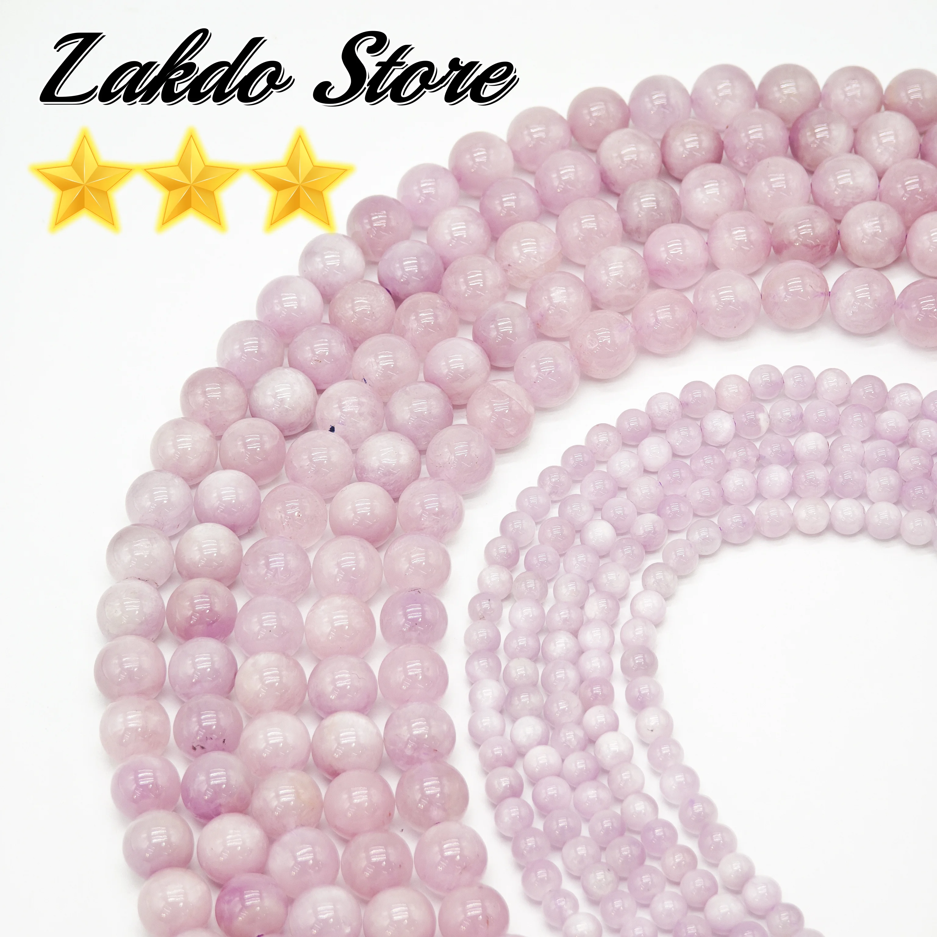 

Натуральный розовый кунцит, круглые бусины из необработанной руды, 4 мм, 8 мм, 15 дюймов на нить, ювелирный браслет, принадлежности для рукоделия своими руками