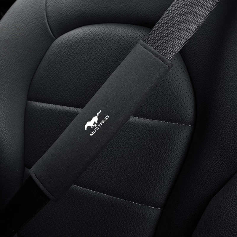 Наплечная подушка для автомобильного ремня безопасности, защитный плечевой ремень для автомобильного салона Ford Focus Mustang GT SHELBY ST LINE STLINE Mondeo