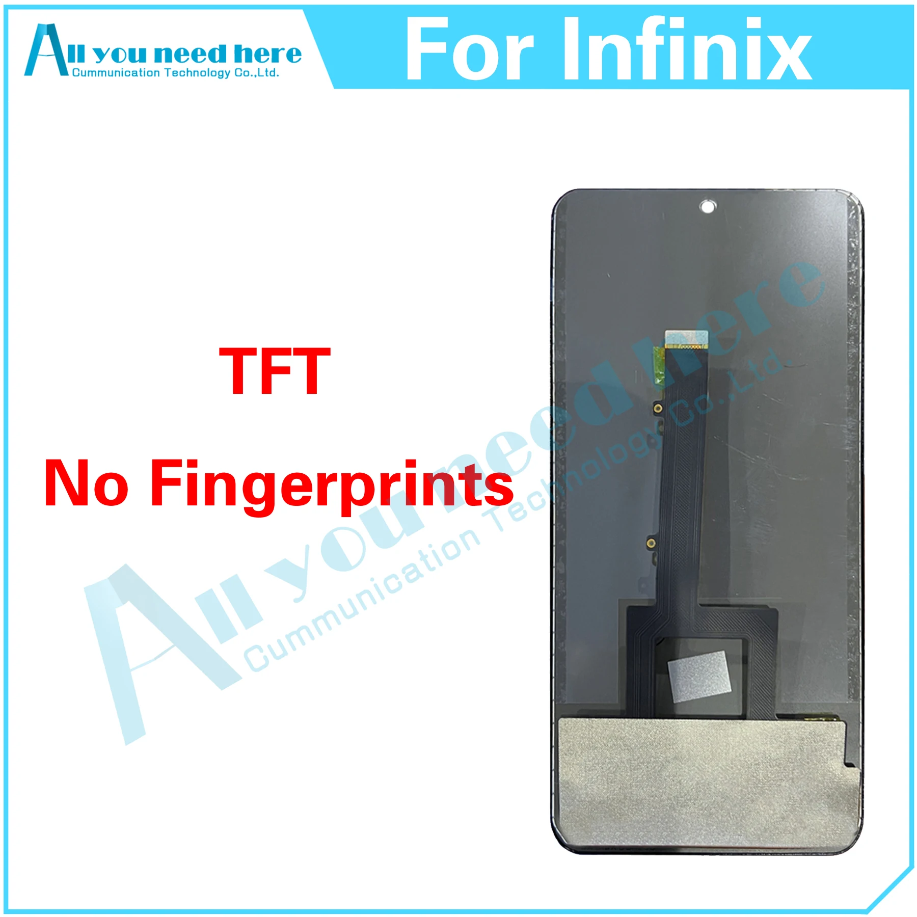 100% Test For Infinix Zero X Pro X6811 LCD Display Touch Screen Digitizer Assembly Repair Parts Replacement