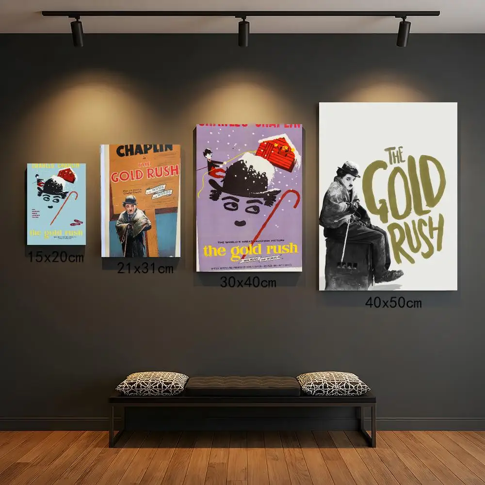 classic movie T-The Gold Rush-H Poster Peel and Stick Wall Art for Cafe Office Bar and Home Decoration