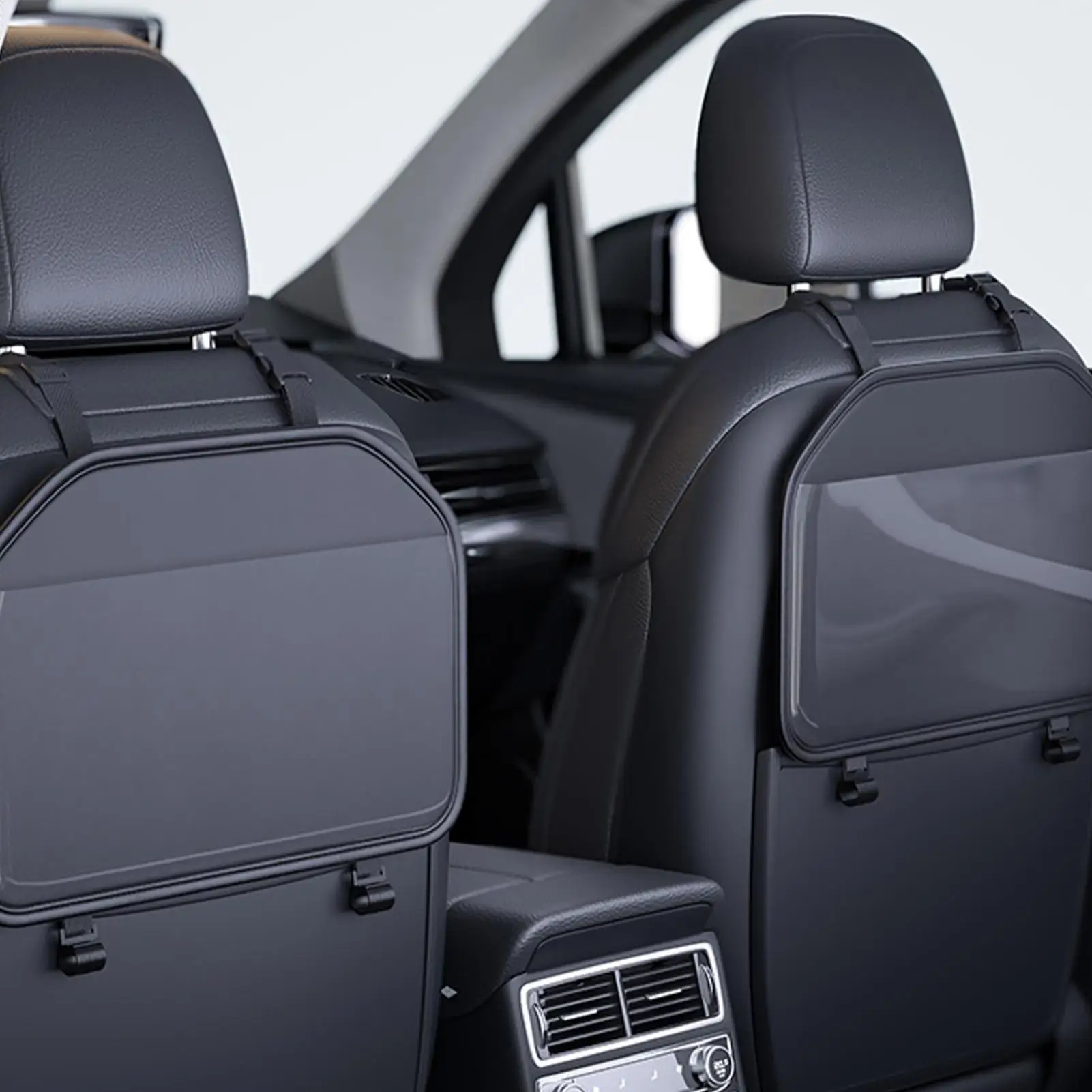 

Headrest Tablet Holder Tablet Storage Organizer Bag Back Seat Storage For Truck Van Travel Road Trip Vehicle SUV Long Drive