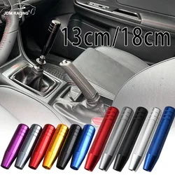 Universal Auto 13cm 18cm Length Manual Car Gear Shift Knob Aluminum Gear Shift Knob Racing Car Shift Gear Knob With 3 Adapters