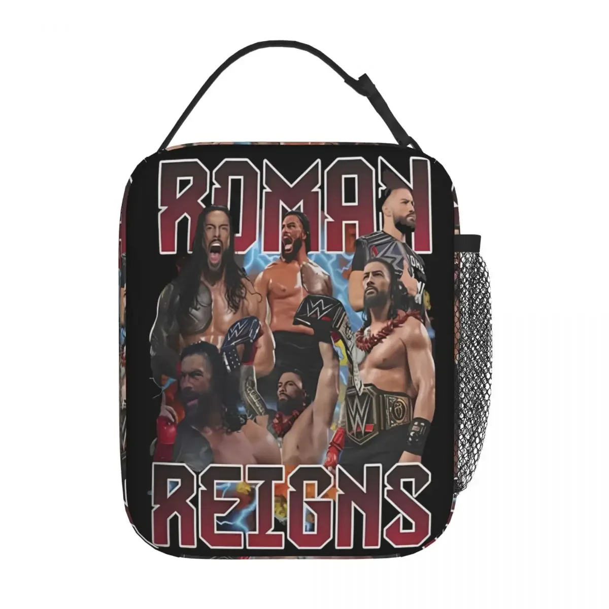 

Wrestling Winner Thermal Insulated Lunch Bags for Office Reusable Food Bag Container Cooler Food Box