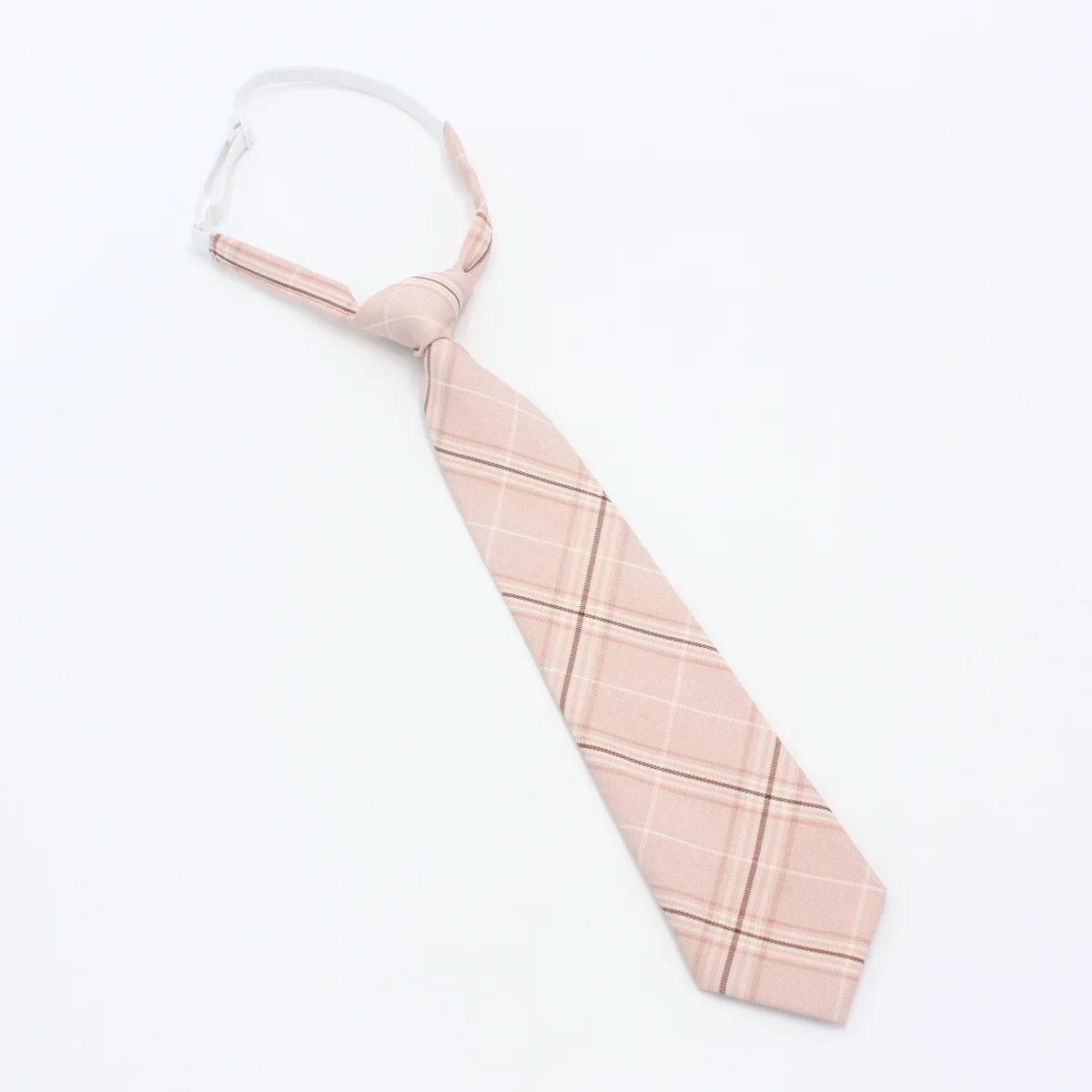 Spot mixed plaid tie for men and women's work wear accessories, Japanese college style JK uniform tie