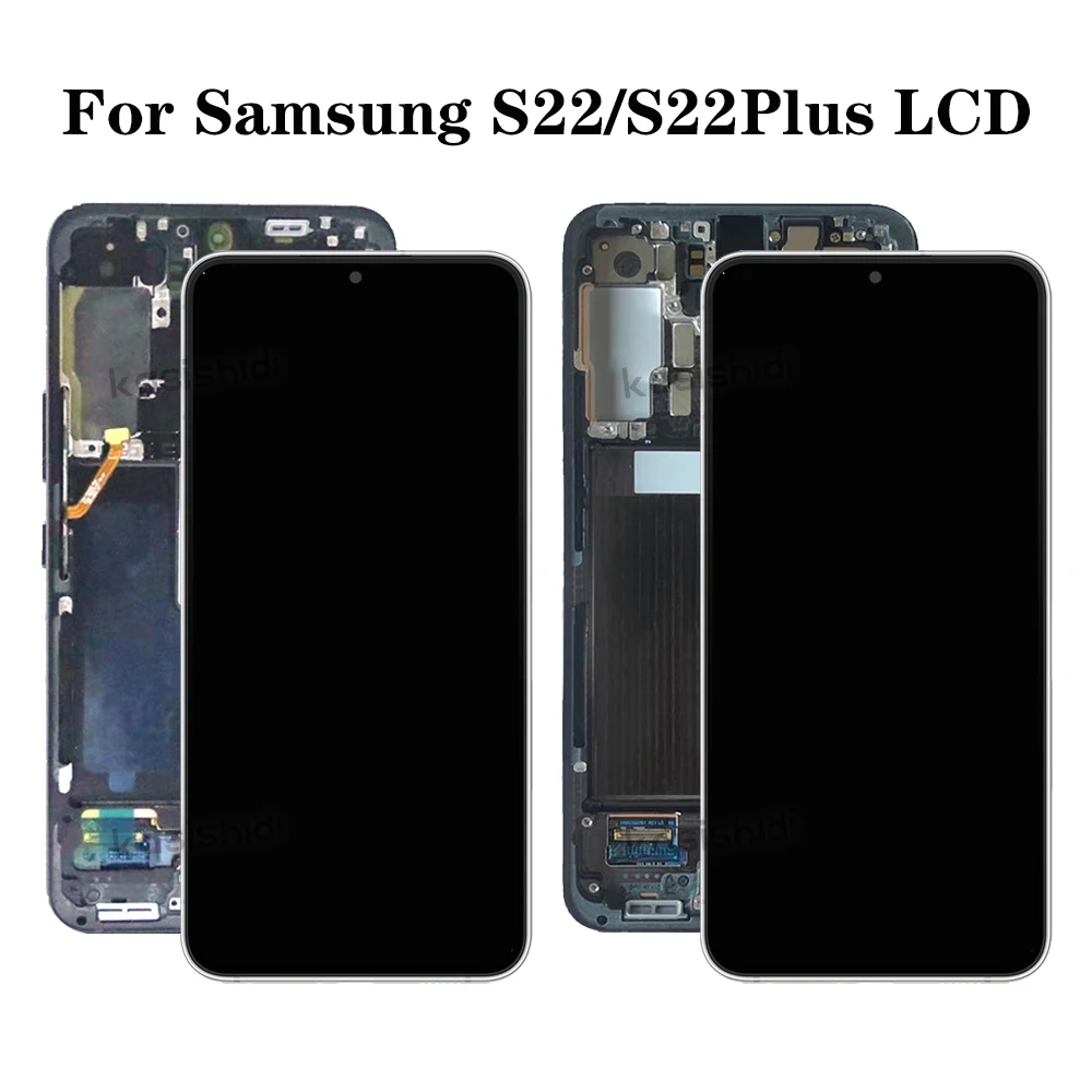 AMOLED For Samsung Galaxy S22 LCD S901B S901B/DS S901U Display Touch Screen Digitizer For Samsung S22 plus LCD S906B S9060