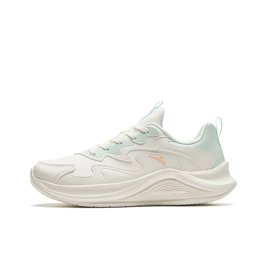 Anta Wander Low top Casual Running Shoes Women's White Blue 922625558F-8