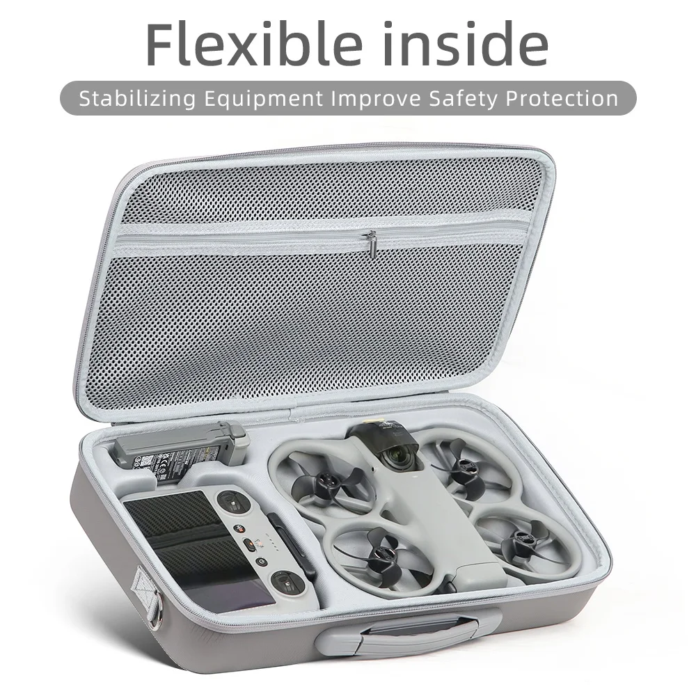 

Storage Bag for DJI Avata 360 RC 2 Remote Controller Shockproof Protective Carrying Case Handbag Drone Remote Control Accessory