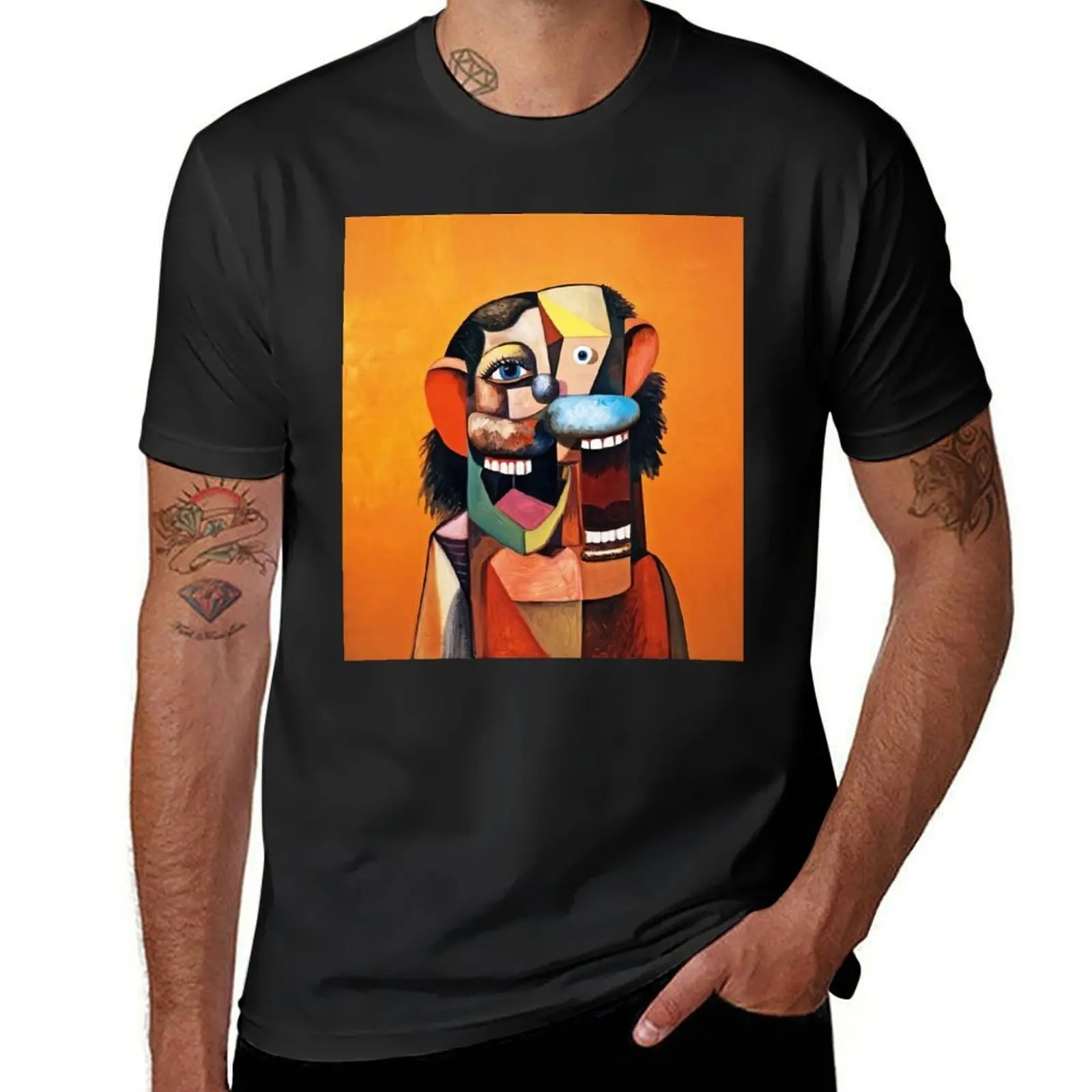 George Condo T-Shirt anime plain summer clothes Men's t shirts