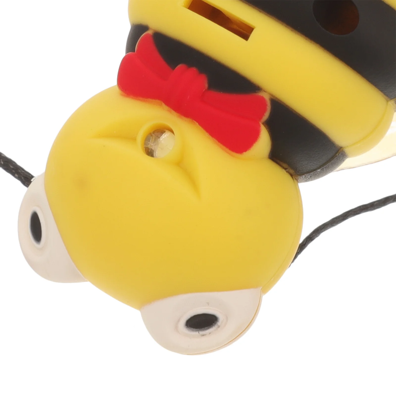

Led Light Up Sound Bee Keychain Yellow Black 5.0X4.0X3.0Cm Abs Cute Innovative Design Kids Replacable Batteries Included